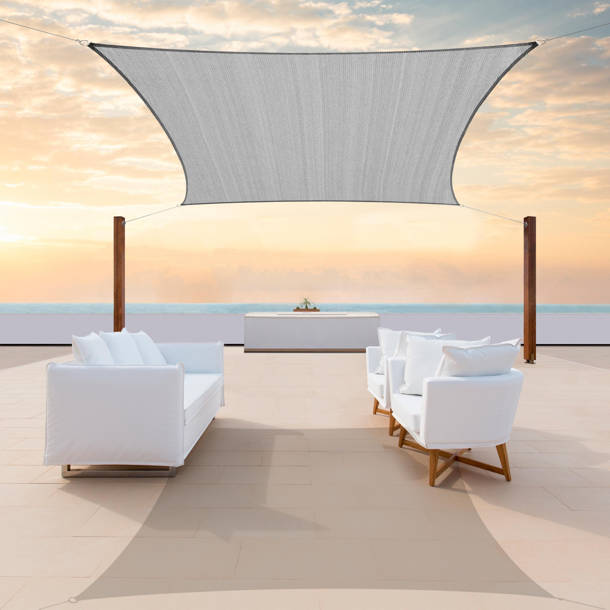 Royal Shade 10' x 16' Rectangle Shade Sail & Reviews Wayfair